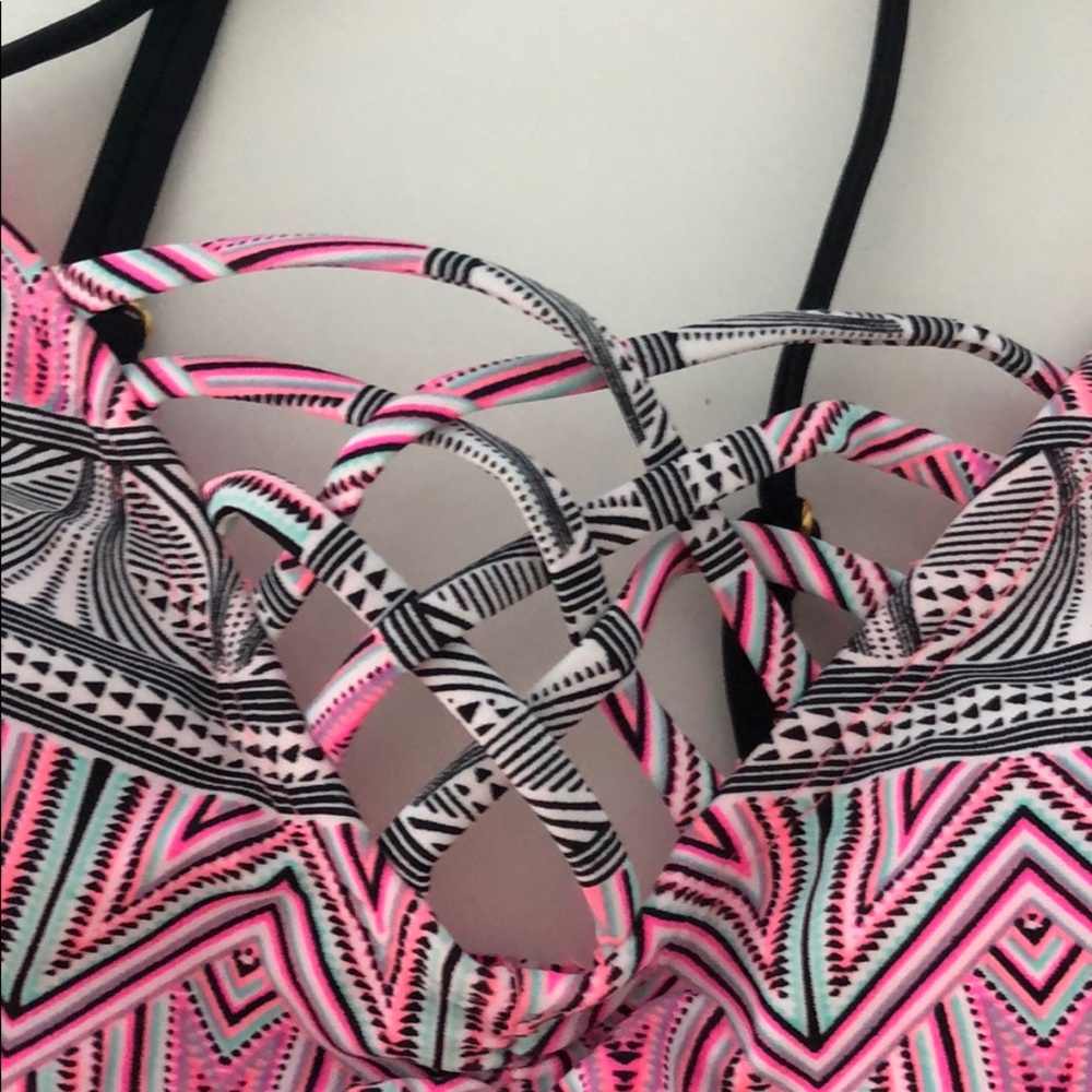 multi colored bikini top - Picture 2 of 6